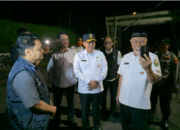 Gubernur Mahyeldi meninjau BTS Telkomsel di Sitinjau Lauik Padang untuk meningkatkan sinyal komunikasi