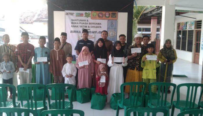 Peduli Sosial, Media Liputan7.id Gelar Santunan Anak Yatim dan Dhuafa