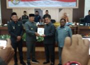 Rapat paripurna DPRD Tubaba penyampaian LKPJ Bupati Tahun Anggaran 2025