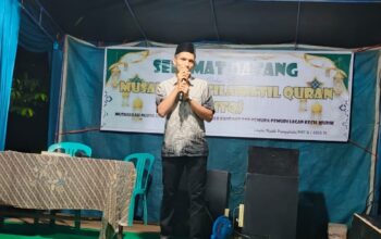 Wali Nagari Lagan Mudik Punggasan membuka MTQ di Mushallah Nurul Ikhsan Kampung Lagan Kecil Mudik.