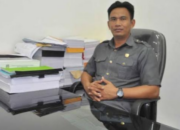 Ketua DPRD Barito Utara berada di ruang kerja