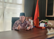 Ketua DPRD Pesisir Selatan Darmansyah di ruang kerjanya