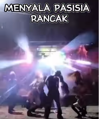 Tampilan tarian orgen tunggal Lumpo yang viral di media sosial Pesisir Selatan