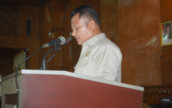 Wakil Bupati Asahan menyampaikan LKPJ 2025 di DPRD