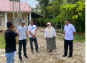 PU Pesisir Selatan Tinjau Jalan Lingkar Padang XI Punggasan