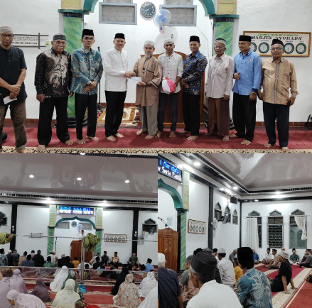 Safari Ramadhan Demokrat Bonjol dipimpin Sabar AS di Masjid Raya Syuhada