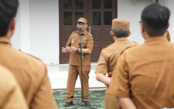 Bupati Shalahuddin pimpin apel ASN Barito Utara