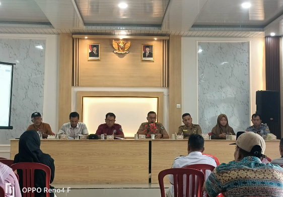 Ketua Bamus Padang XI Punggasan dalam Musrenbang RPJM Nagari