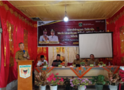 Kegiatan Bimtek pelestarian Silek Pangian di Nagari Pangian Lintau Buo bersama pelajar dan tokoh adat