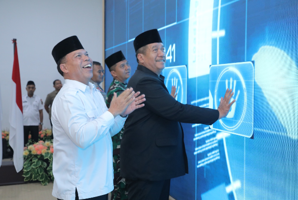 Taufik Zainal Abidin Siregar membuka MTQN ke-57 Asahan bersama Forkopimda