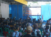 Bupati Asahan Taufik Zainal Abidin Siregar menghadiri acara Halalbihalal IPK Asahan di Food Court Parasamya