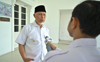 Mahyeldi Ansharullah menjelaskan kebijakan WFH ASN Sumatera Barat