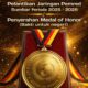 Besok JPS Dilantik dan Serahkan Medal of Honor