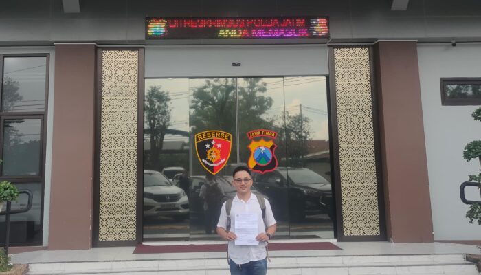 Aktivis Dear Jatim Laporkan Dugaan Korupsi Dinas PUTR Sumenep ke Polda Jatim