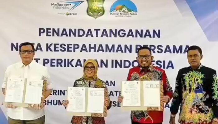 Dorong Kesejahteraan Nelayan, Bupati Sumenep Teken MoU Ke-4 Bersama PT Perikanan Indonesia