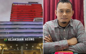 M Alinafiah Matondang LBH Medan beri keterangan pers