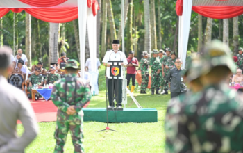 Mahyeldi Ansharullah membuka TMMD di Nagari Batu Gadang
