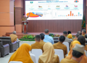 Gubernur Sumbar Mahyeldi membuka pelatihan kebencanaan di Padang