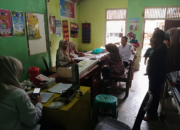 Kegiatan posyandu Punggasan Timur di Koto Langang