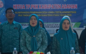 pkk asahan pembinaan administrasi desa rahuning kader pkk