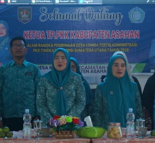 pkk asahan pembinaan administrasi desa rahuning kader pkk