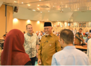 Gubernur Sumbar Mahyeldi saat menerima kunjungan AIIB di RSUP M Djamil Padang