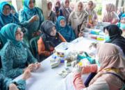 Penilaian Dasawisma berprestasi Sumbar oleh TP PKK di Nagari Air Haji Pasaman Barat