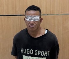 Polres Barito Utara mengamankan pelaku pencurian dan barang bukti di Kelurahan Lanjas Muara Teweh