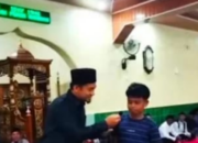 Pimpin TSR di Aia Manggih, Ketua DPRD Pasaman Serahkan Bantuan untuk Masjid