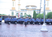 Rianto memimpin Upacara HKN Asahan di halaman kantor bupati