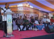 Bupati Asahan membuka UNA NBC Marching Band Competition 2026 di Universitas Asahan