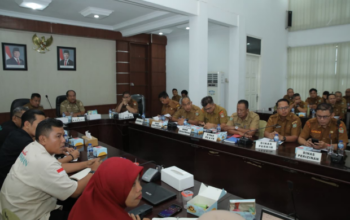 Bupati Asahan menerima laporan kajian Gerai UMKM dan kawasan bisnis baru di eks HGU PT BSP Kisaran