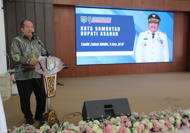 Bupati Asahan menerima kunjungan silaturahmi IKDH Deli Tua di rumah dinas bupati