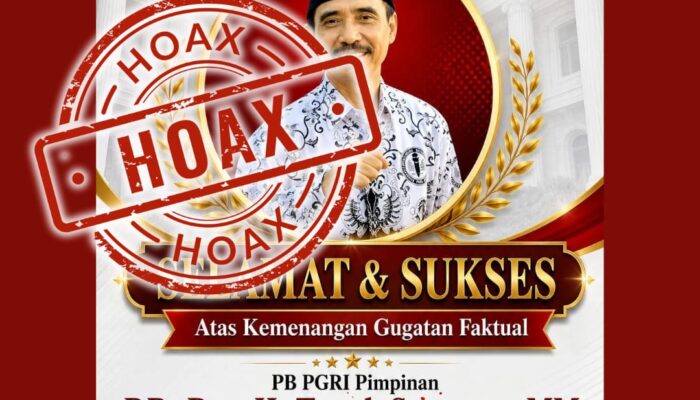 Ketua PGRI Sumenep Sayangkan Sikap PGRI Kubu Unifah Rosyidi yang Tidak Kooperatif Menerima Kekalahan