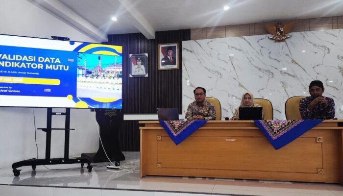 Tingkatkan Kualiatas Pelayanan, RSUD dr. H. Moh Anwar Sumenep Gelar Pelatihan Validasi Data
