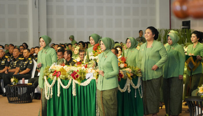 Peringati Usia ke 80, Persit Kartika Chandra Kirana Mantapkan Pengabdian Dalam Berkarya