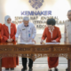 Wamenaker Afriansyah Noor menyaksikan penandatanganan MoU Kemnaker dan Kowani tentang pemberdayaan perempuan di Jakarta.
