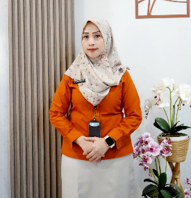Kepala BPS Pasaman Nita Andriani menyampaikan capaian pembangunan Pasaman tahun 2026