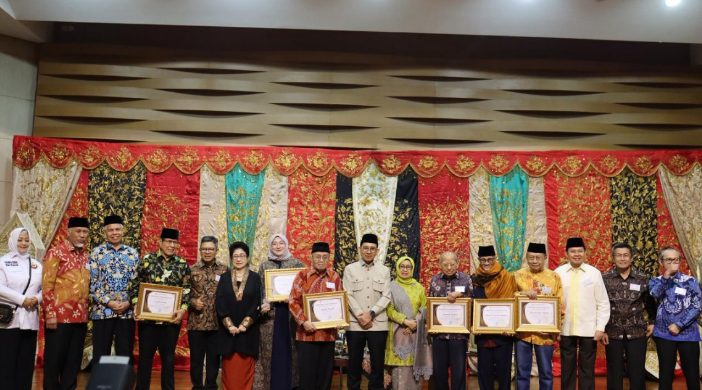 Gubernur Sumbar Mahyeldi Ansharullah menghadiri Forum MDN-G 2026 bersama diaspora dan perantau Minang di Jakarta