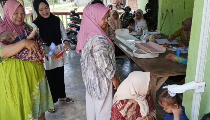 Antusias Warga Punggasan Timur Ikuti Posyandu, Bumil dan Balita Padati Layanan Kesehatan