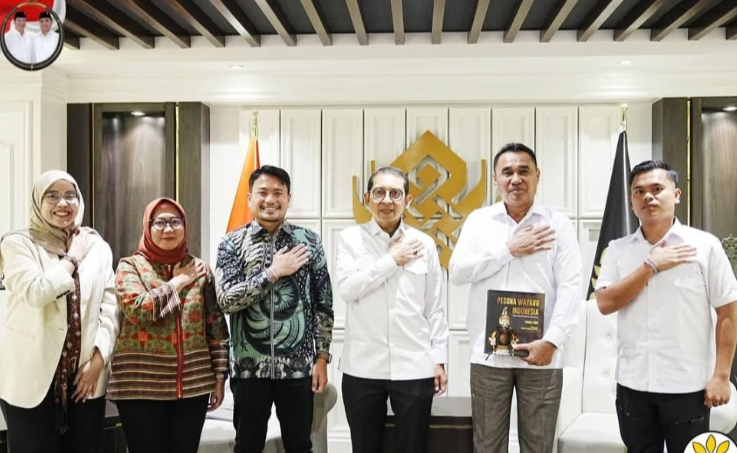 Yusuf Nache bertemu Menteri Kebudayaan Fadli Zon membahas pelestarian budaya Nias Selatan di Jakarta