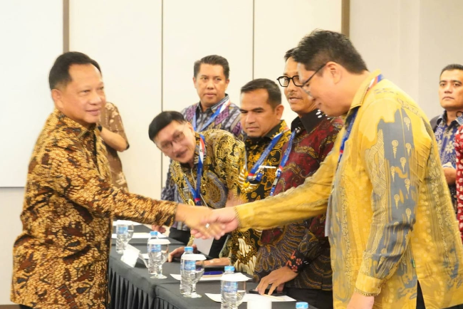 Wakil Bupati Tanah Datar Ahmad Fadly menghadiri Forum Ekselerator Negeri 2026 di Palembang