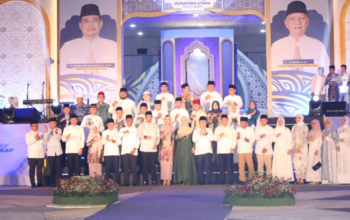 Bupati Asahan Taufik Zainal Abidin menghadiri pembukaan MTQ ke-40 Sumut di Deli Serdang