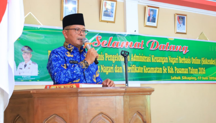 Perkuat Tata Kelola Keuangan Nagari yang Transparan dan Akuntabel, Pemkab Pasaman Gelar Bimtek