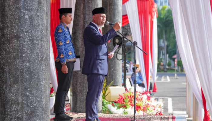 Peringatan Hari Lahir Pancasila 2026, Mahyeldi Ajak Masyarakat Jaga Persatuan