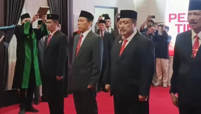 Bupati Sumenep Achmad Fauzi Wongsojudo Lantik Empat Pimpinan Pratama Perkuat Kinerja OPD