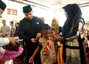 Baznas dan Pemko Padang Panjang Perkuat Akses Pendidikan Lewat Bantuan Seragam Sekolah Gratis