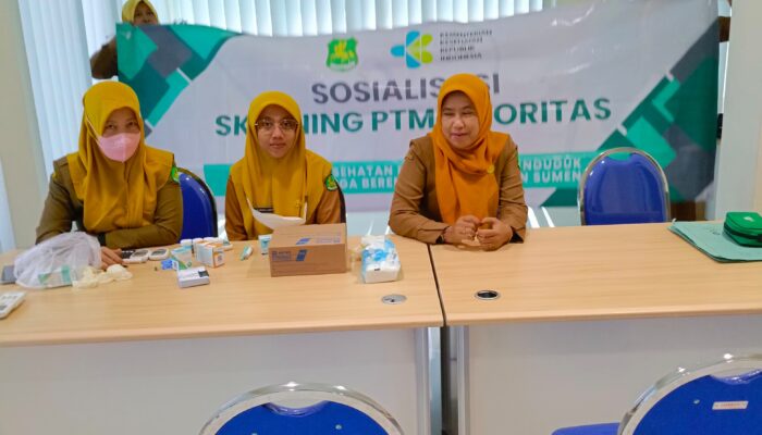 Dinkes Sumenep Gelar Sosialisasi dan Skrining PTM Prioritas di Kejaksaan Negeri Sumenep