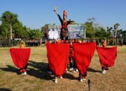 Tari Api Kayangan Bikin Pembukaan TMMD 129 Bojonegoro Spektakuler