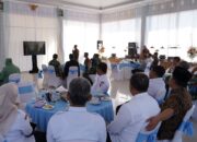 Komandan SSK Satgas, Lettu Purnomo, Paparkan Program TMMD 129 Kodim Bojonegoro